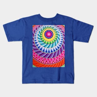 Psychedelic Mandala Kids T-Shirt